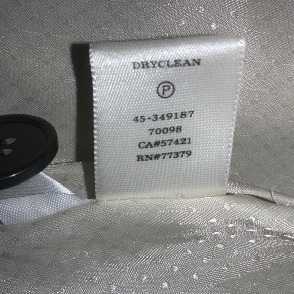 Ann Taylor single button blazer Sz 10 shawl collar lined NWOT - Picture 8 of 8